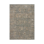 Loloi Priscilla Blue / Sand Rug RUGS - synthetic Loloi 18" x 18"