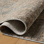 Loloi Priscilla Blue / Bark Rug RUGS - synthetic Loloi