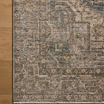 Loloi Priscilla Blue / Bark Rug RUGS - synthetic Loloi