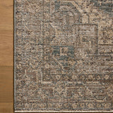 Loloi Priscilla Blue / Bark Rug RUGS - synthetic Loloi