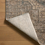 Loloi Priscilla Blue / Bark Rug RUGS - synthetic Loloi