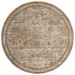 Loloi Priscilla Sand / Earth Square Rug RUGS - synthetic Loloi