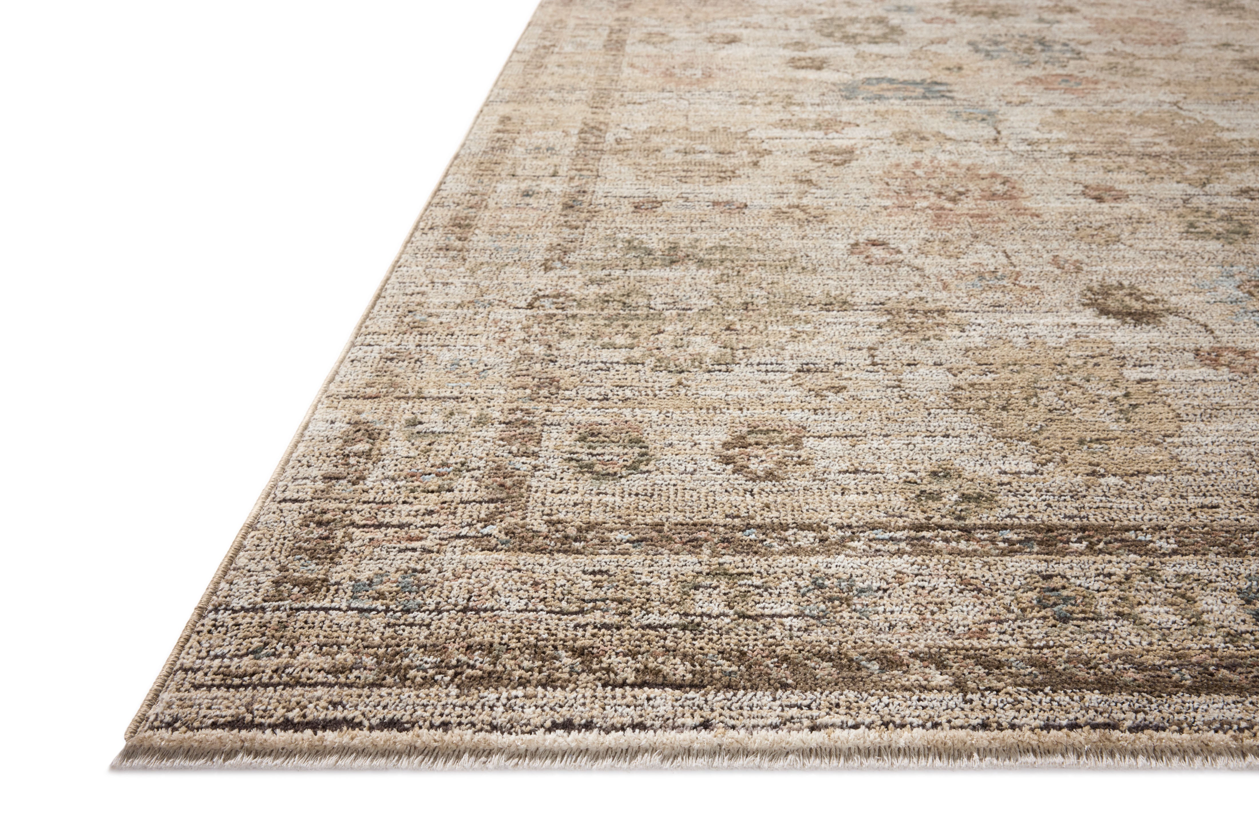 Loloi Priscilla Ivory / Multi Rug RUGS - synthetic Loloi 18" x 18" sample
