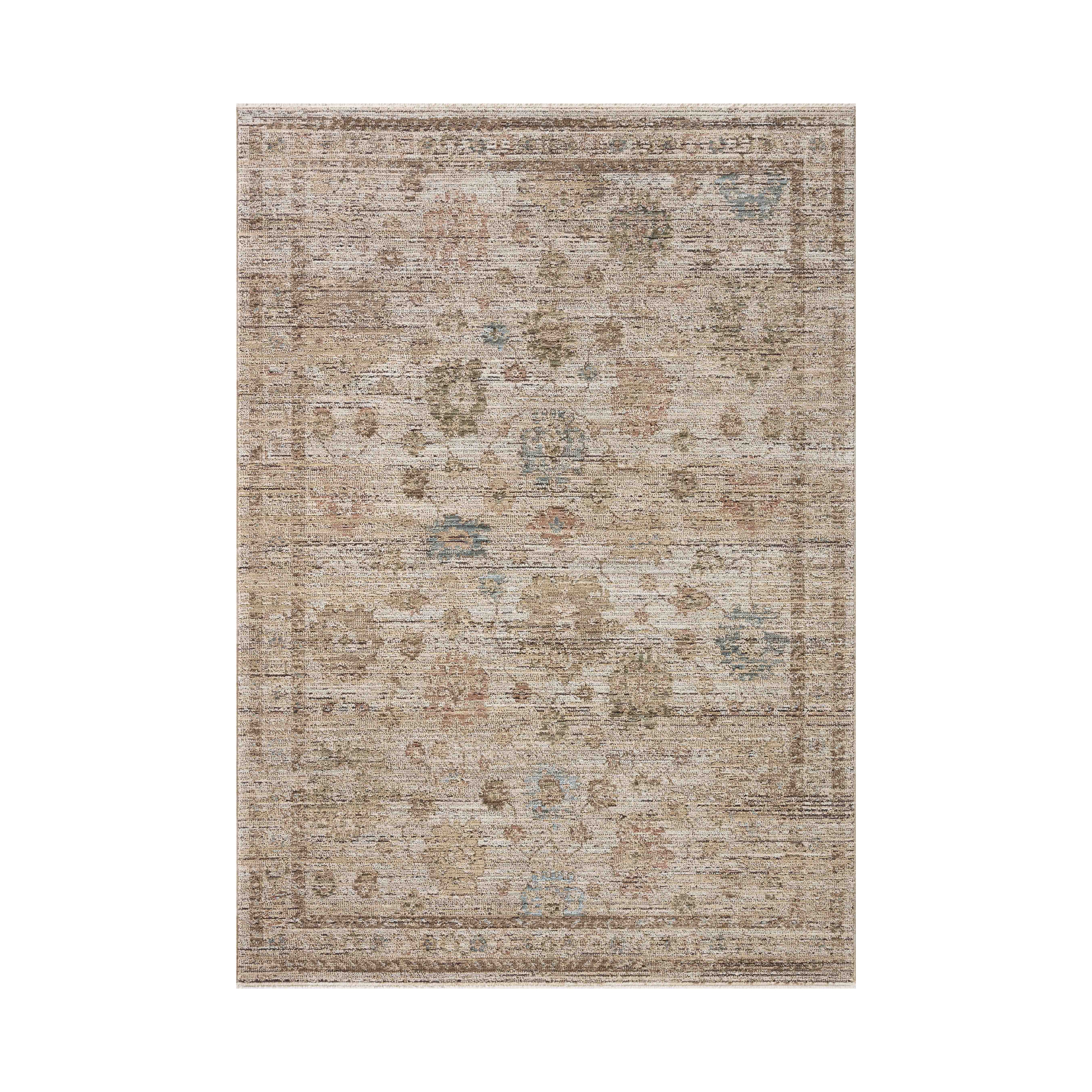 Loloi Priscilla Ivory / Multi Rug RUGS - synthetic Loloi 18" x 18"
