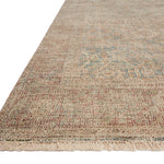 Loloi Priya Denim / Rust Rug RUGS - wool Loloi