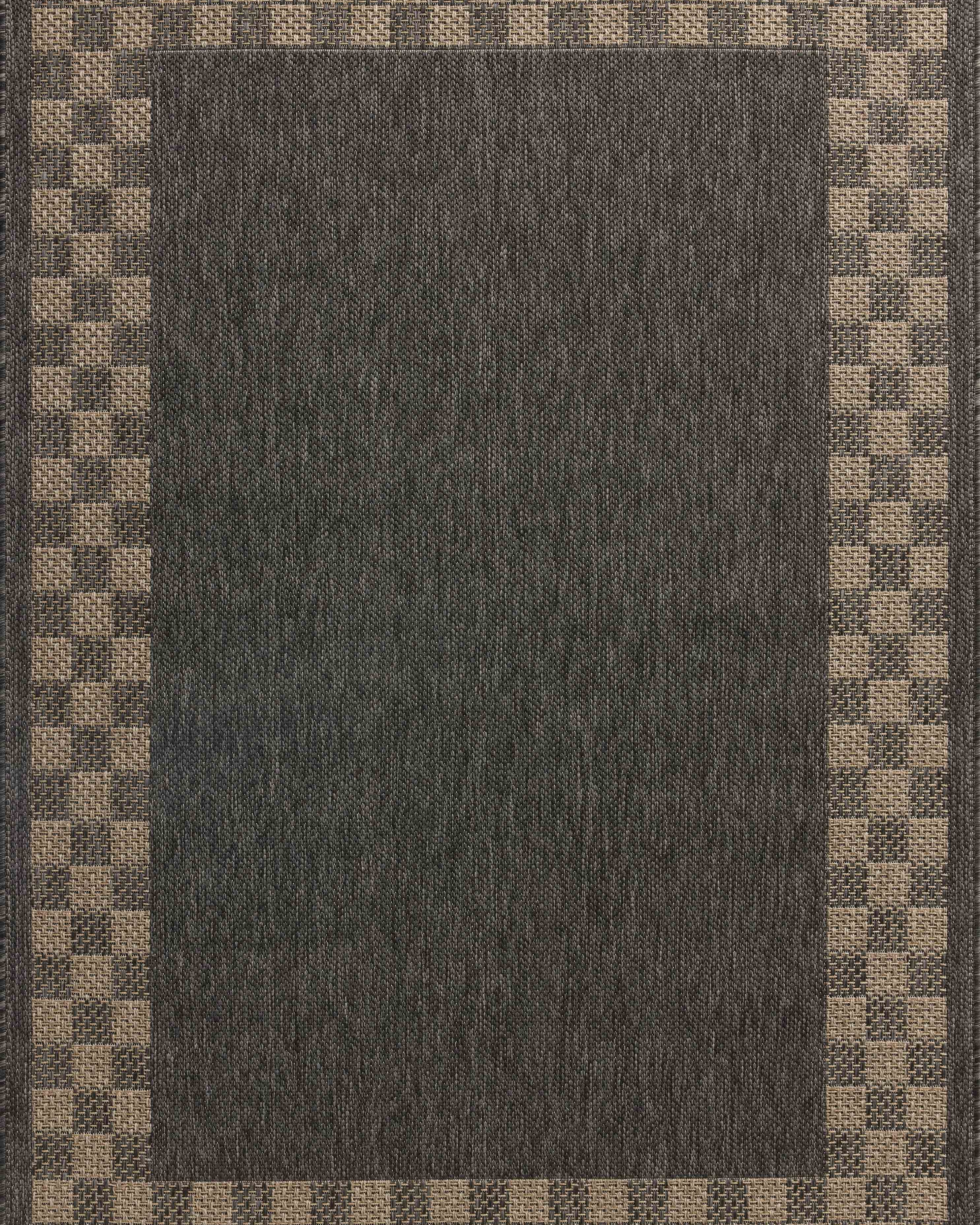OVERSTOCK RUG - Chris Loves Julia x Loloi Providence Charcoal / Natural Rug - 5' x 7'7" IN STORE - Sale Rugs Loloi