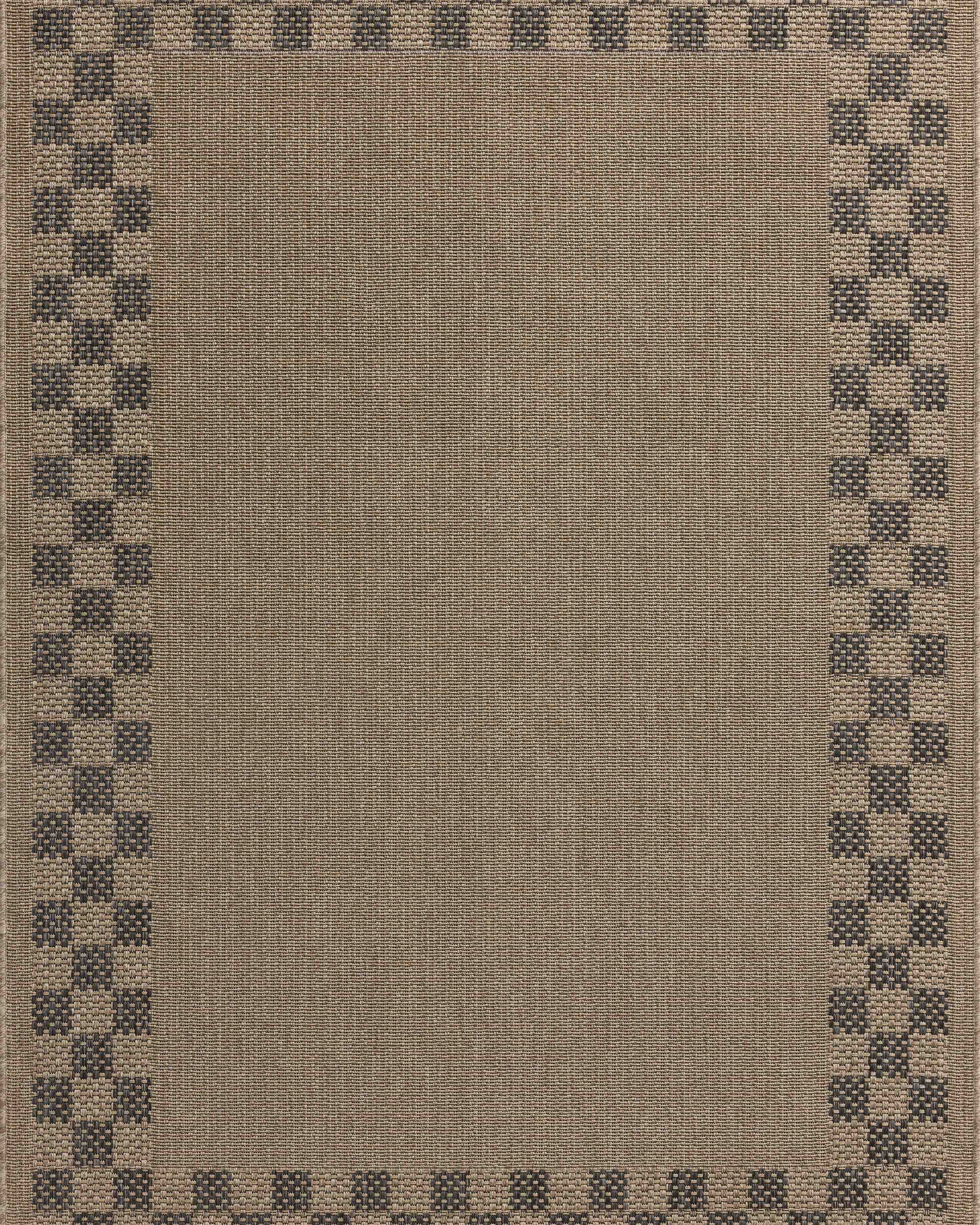 OVERSTOCK RUG - Chris Loves Julia x Loloi Providence Natural / Charcoal Rug - 5' x 7'7" IN STORE - Sale Rugs Loloi