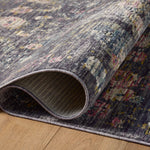 Rifle Paper Co. x Loloi Provence Slate Rug No.1 RUGS - synthetic Loloi 18" x 18"