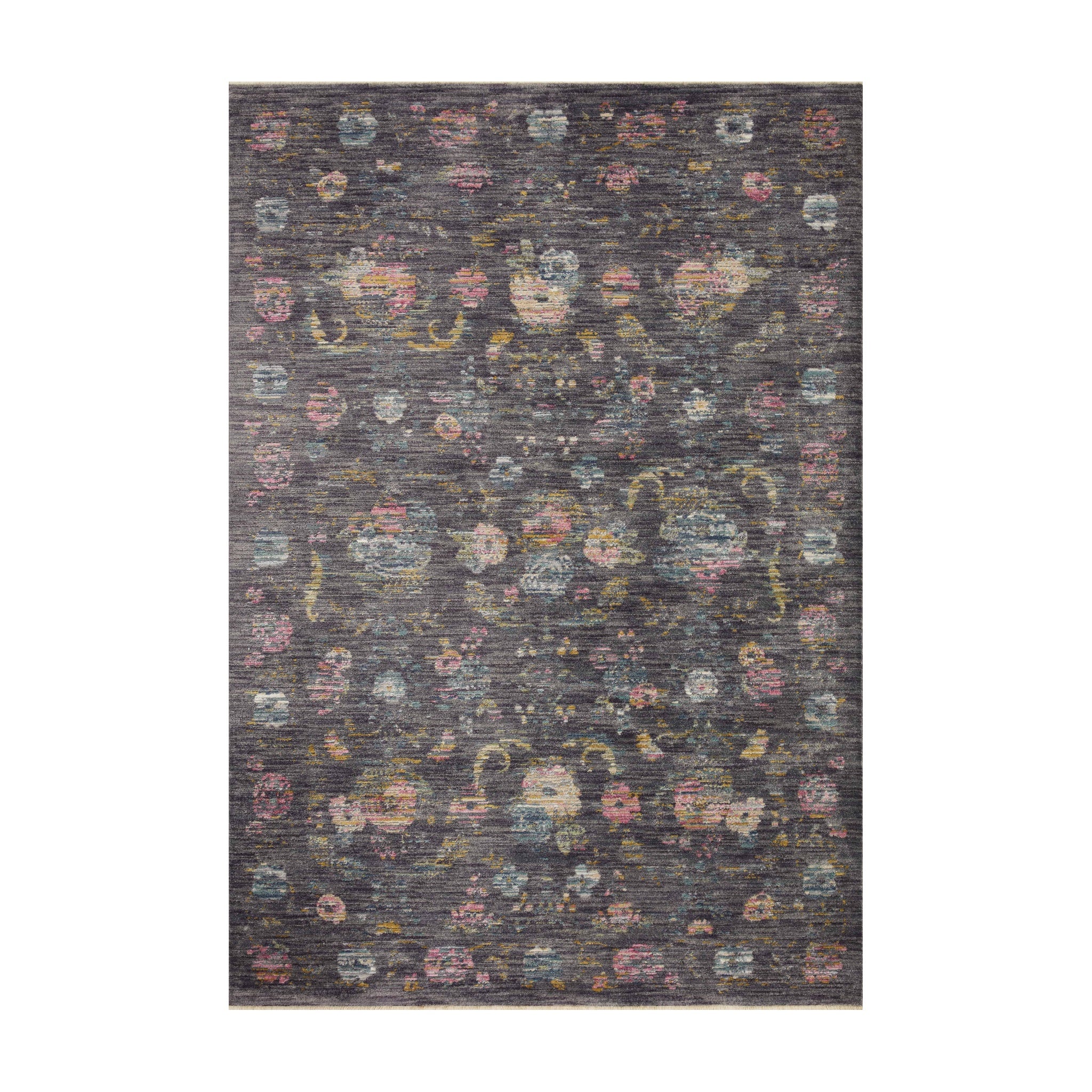 Rifle Paper Co. x Loloi Provence Slate Rug No.2 RUGS - synthetic Loloi 18" x 18"