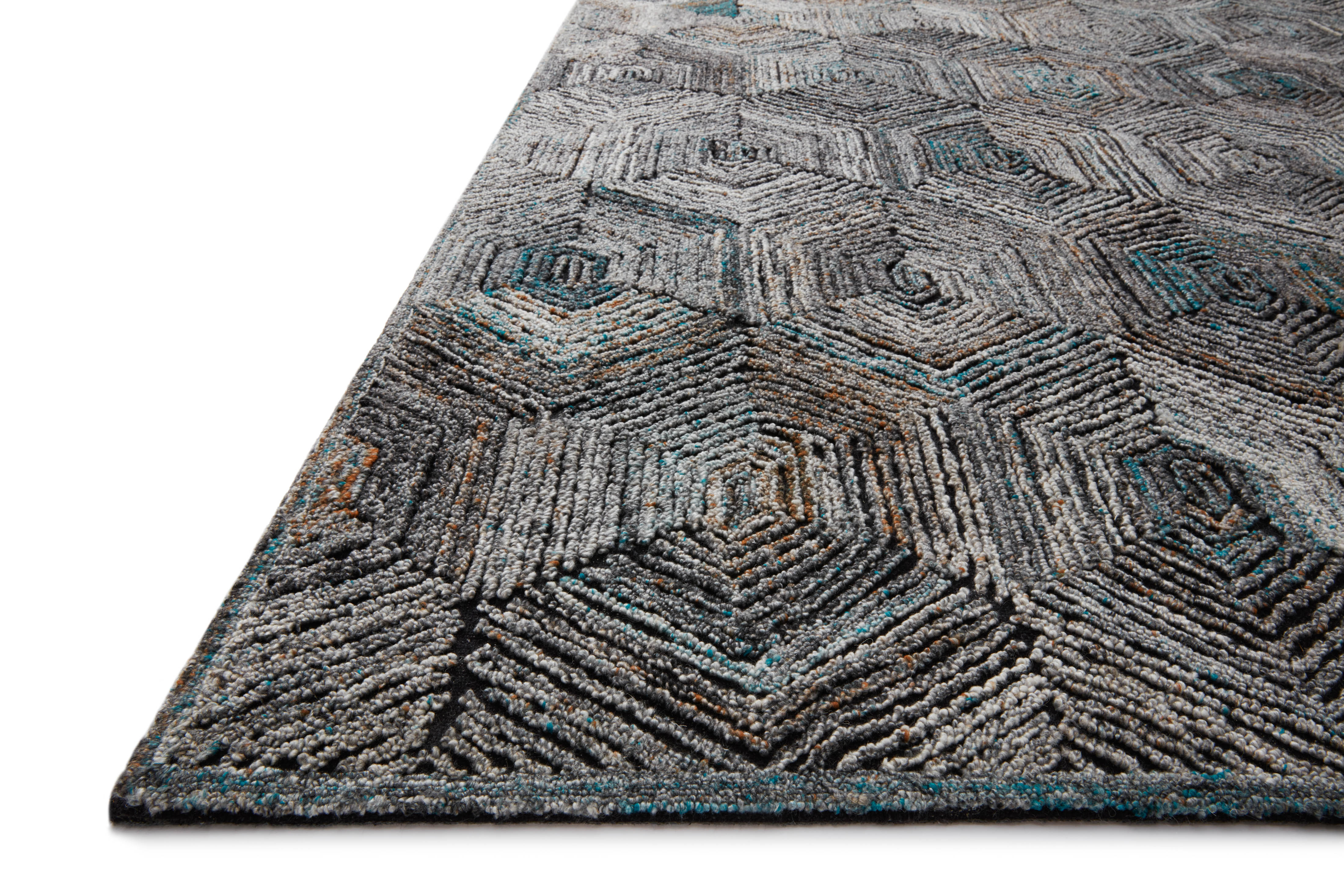 Loloi Prescott Metal Rug RUGS - wool Loloi