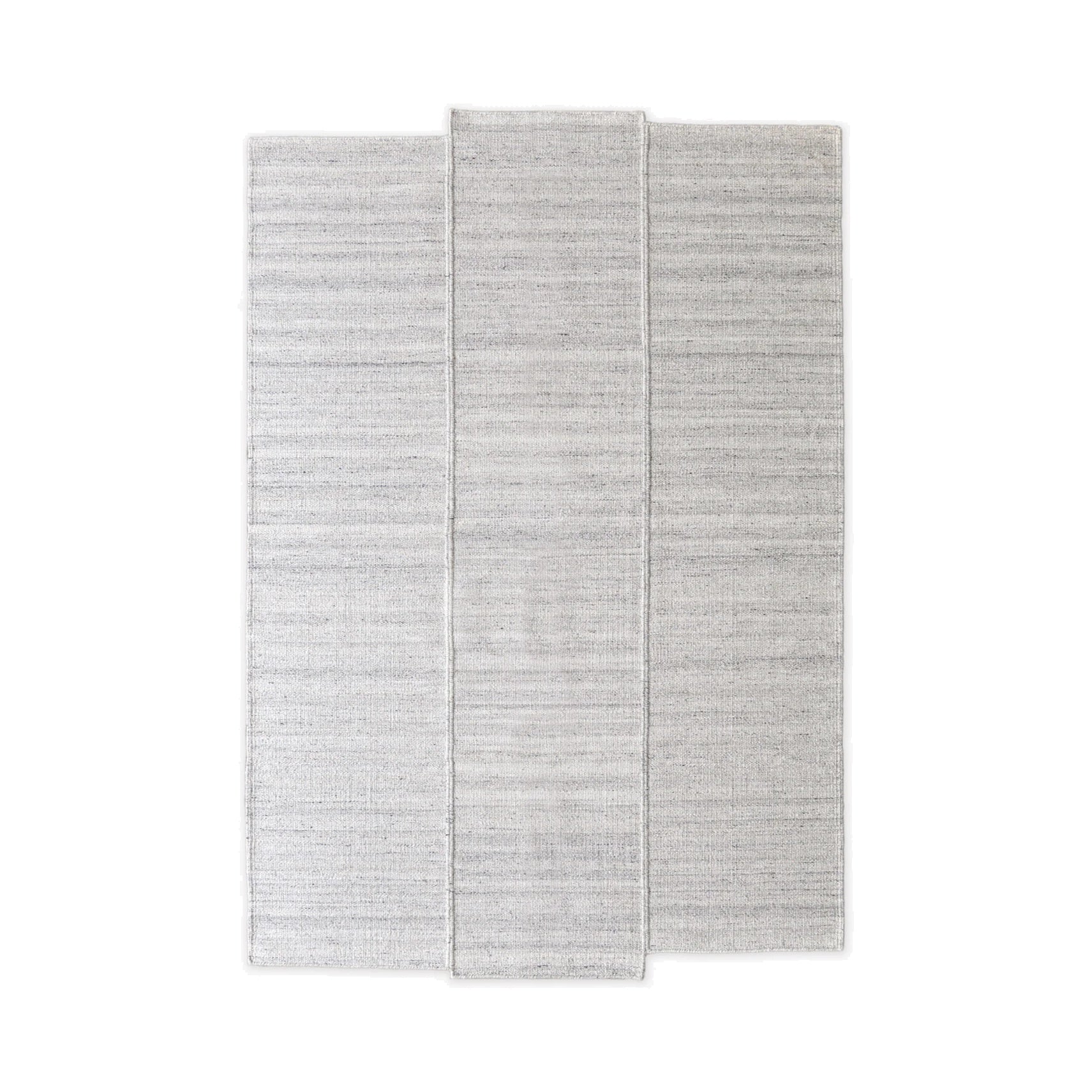 Stitch Handwoven Wool Rug 0-RUGS-patterned Mark Krebs Pebble 2'5" x 9'