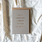 Gingham Christmas Card - Rug & Weave