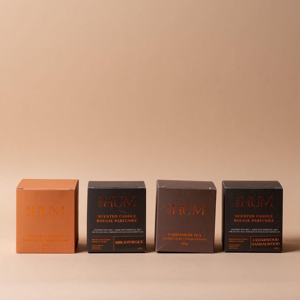 "Pumpkin Ginger" Coconut Soy Candle by SoHum candle SoHum (Faire)
