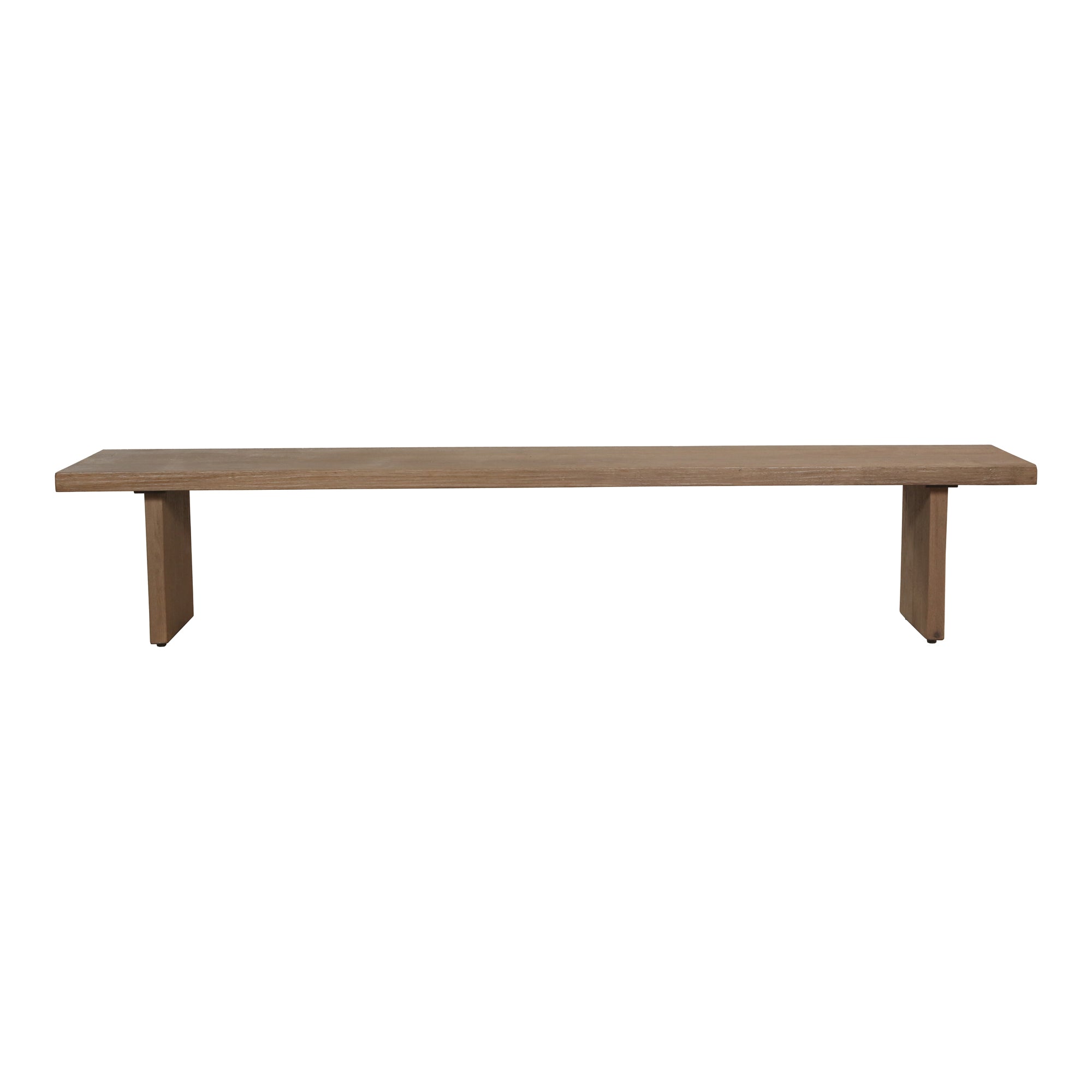 Koshi Bench Sandblasted Amber Oak FURNITURE - benche Moe's Furniture