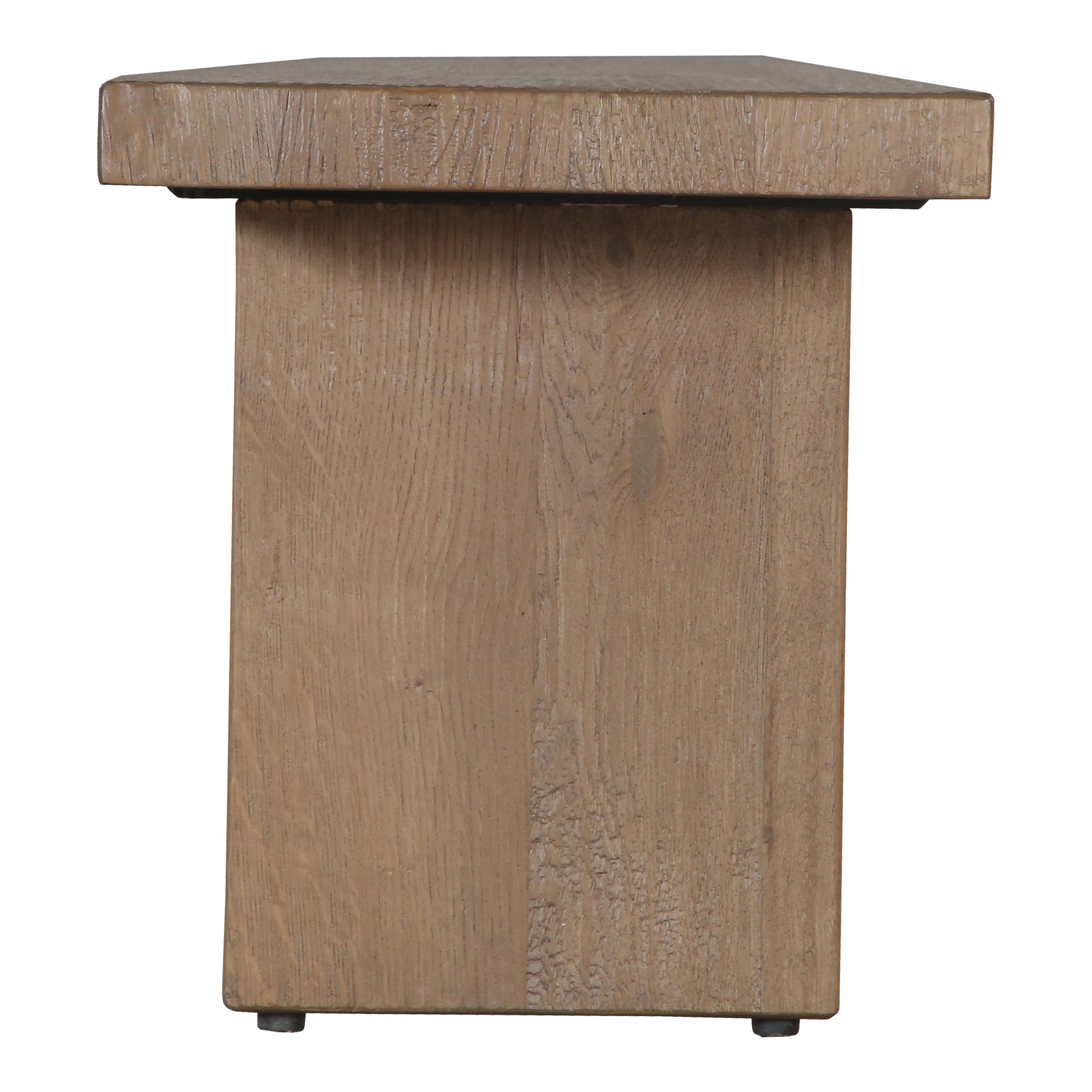 Koshi Bench Sandblasted Amber Oak FURNITURE - benche Moe's Furniture