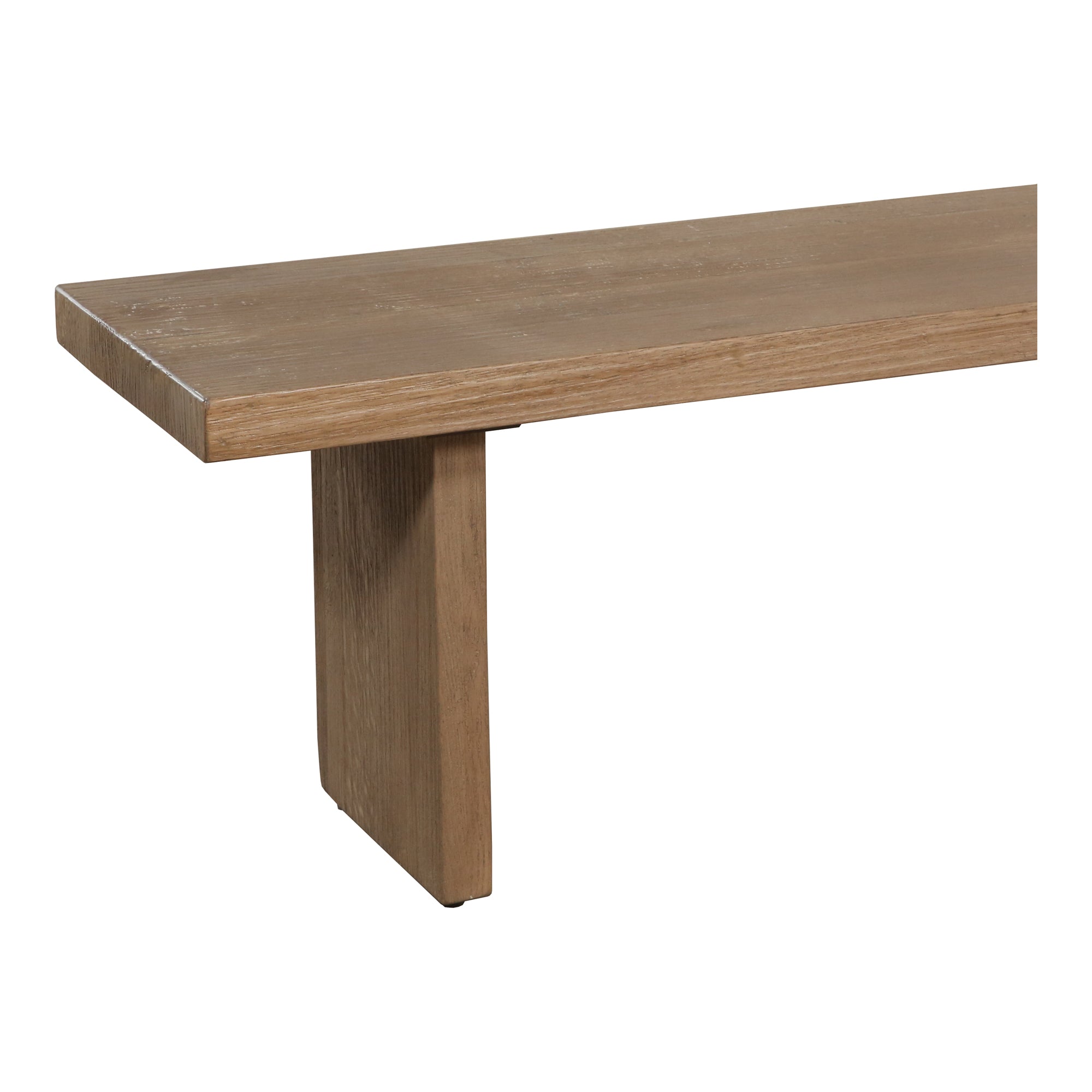 Koshi Bench Sandblasted Amber Oak FURNITURE - benche Moe's Furniture