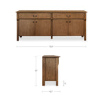 Caroline Sideboard FURNITURE - sideboard Moe's Furniture