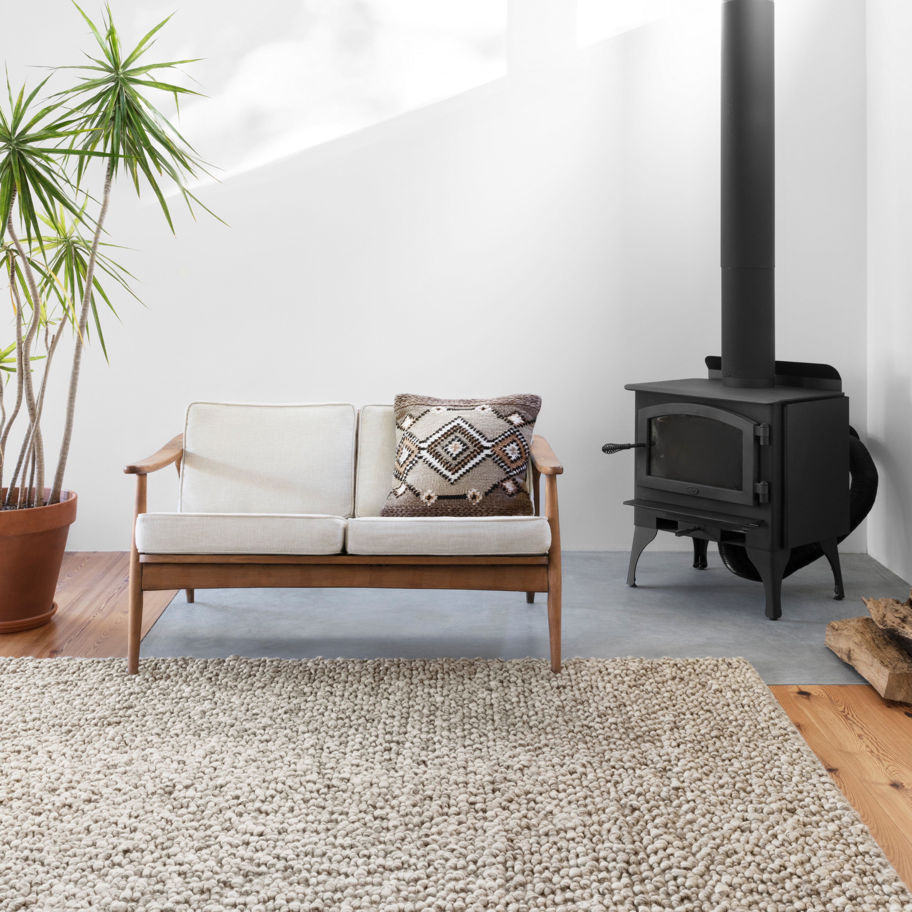 Loloi Quarry Stone Rug RUGS - wool Loloi