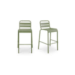 Kade Outdoor Bar Stool FURNITURE - outdoor stool Moe's Furniture Green
