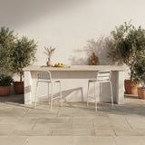 Kade Outdoor Bar Stool FURNITURE - outdoor stool Moe's Furniture