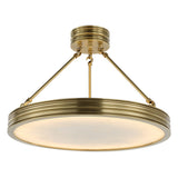 Newman Semi Flush LIGHITING - semi-flush Uttermost