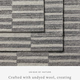 Joanna Gaines x Loloi Rae Charcoal / Mist Rug RUGS - wool Loloi