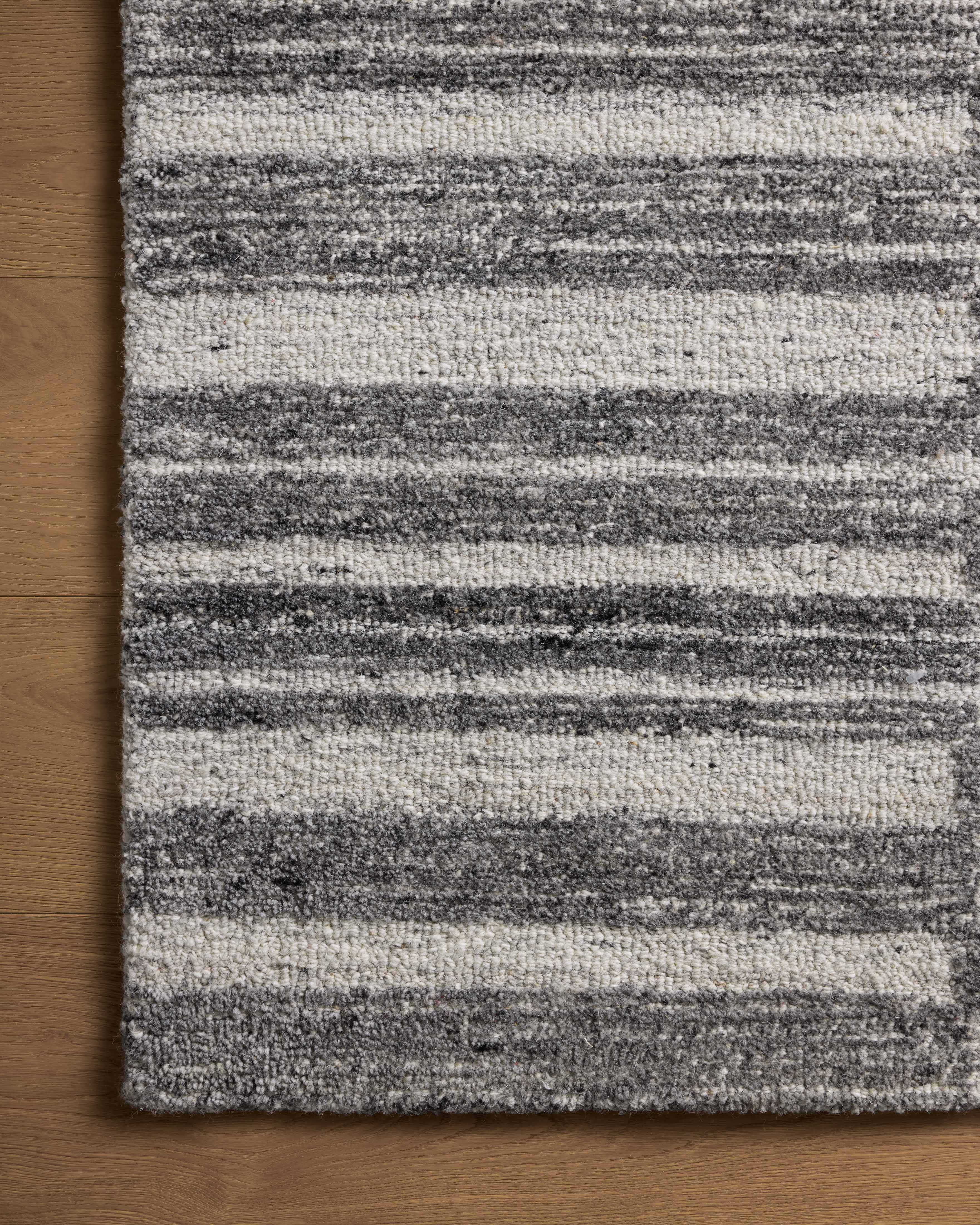 Joanna Gaines x Loloi Rae Charcoal / Mist Rug RUGS - wool Loloi