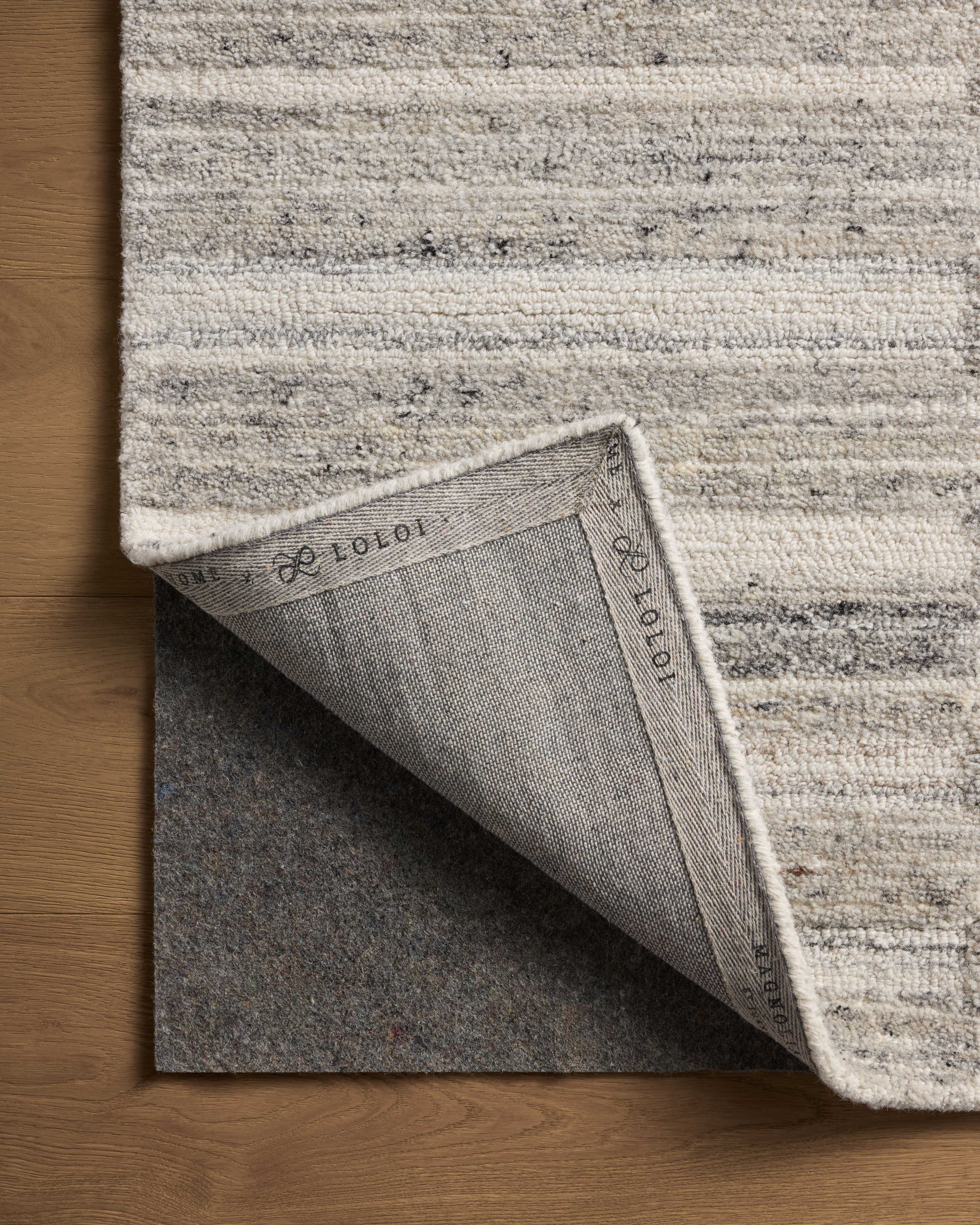 Joanna Gaines x Loloi Rae Stone / Ivory Rug RUGS - wool Loloi
