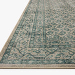 Chris Loves Julia x Loloi Ramona Bone / Teal Rug - Rug & Weave