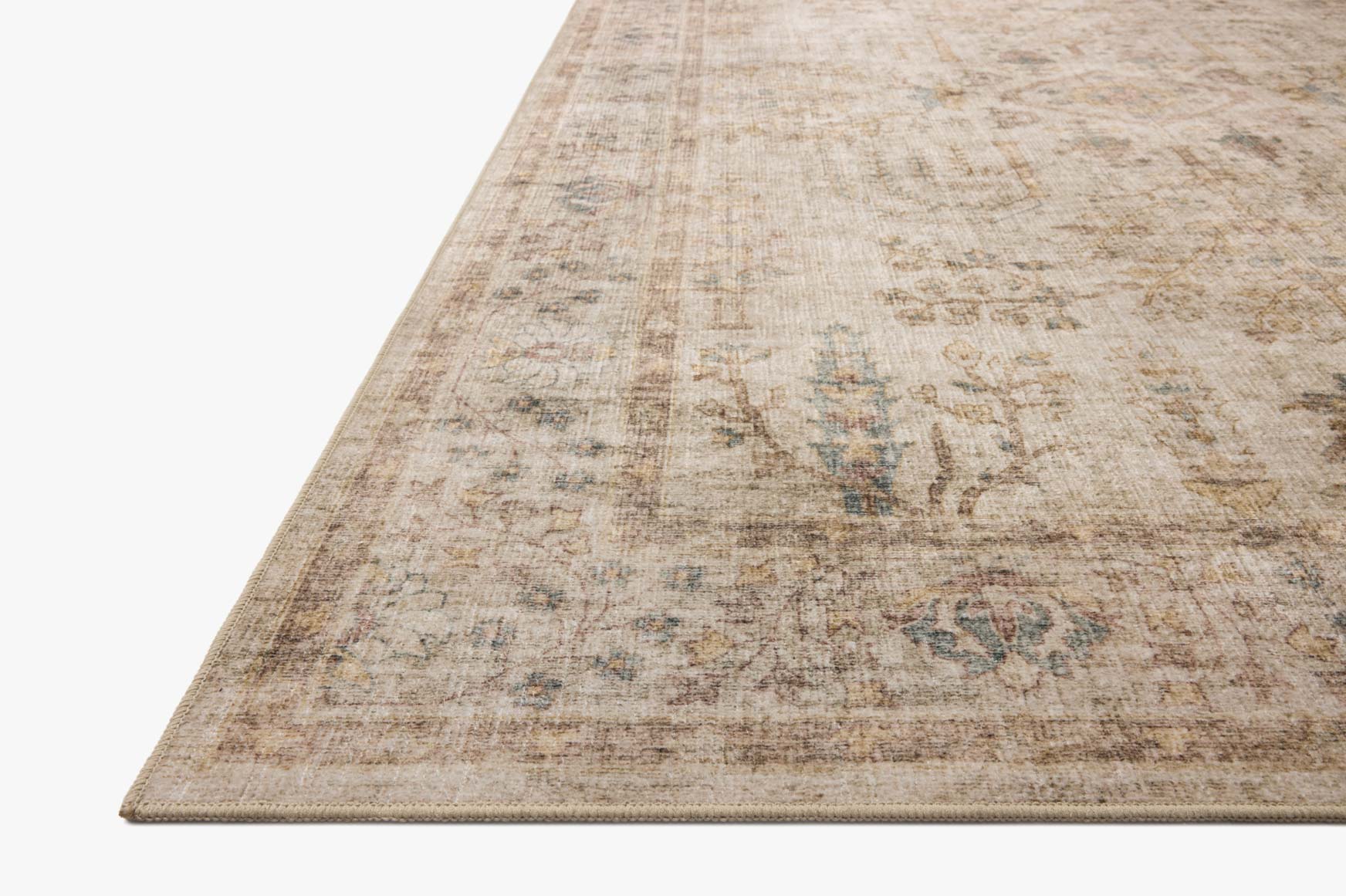 Chris Loves Julia x Loloi Ramona Ivory / Multi Rug - Rug & Weave