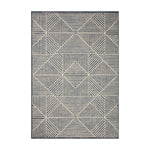 Loloi Rainier Denim / Ivory Rug No.1 Loloi 18" x 18"