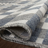 Loloi Rainier Ivory / Denim Rug Loloi
