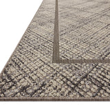 Loloi Rainier Ivory / Charcoal Rug Loloi