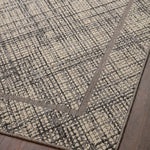 Loloi Rainier Ivory / Charcoal Rug Loloi
