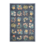 Rifle Paper Co. x Loloi Rosa Navy Sample Rug RUGS - synthetic Loloi 18" x 18"