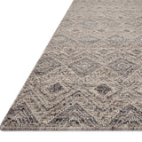 Loloi Raven Taupe / Grey Rug 0-RUGS - wool Loloi