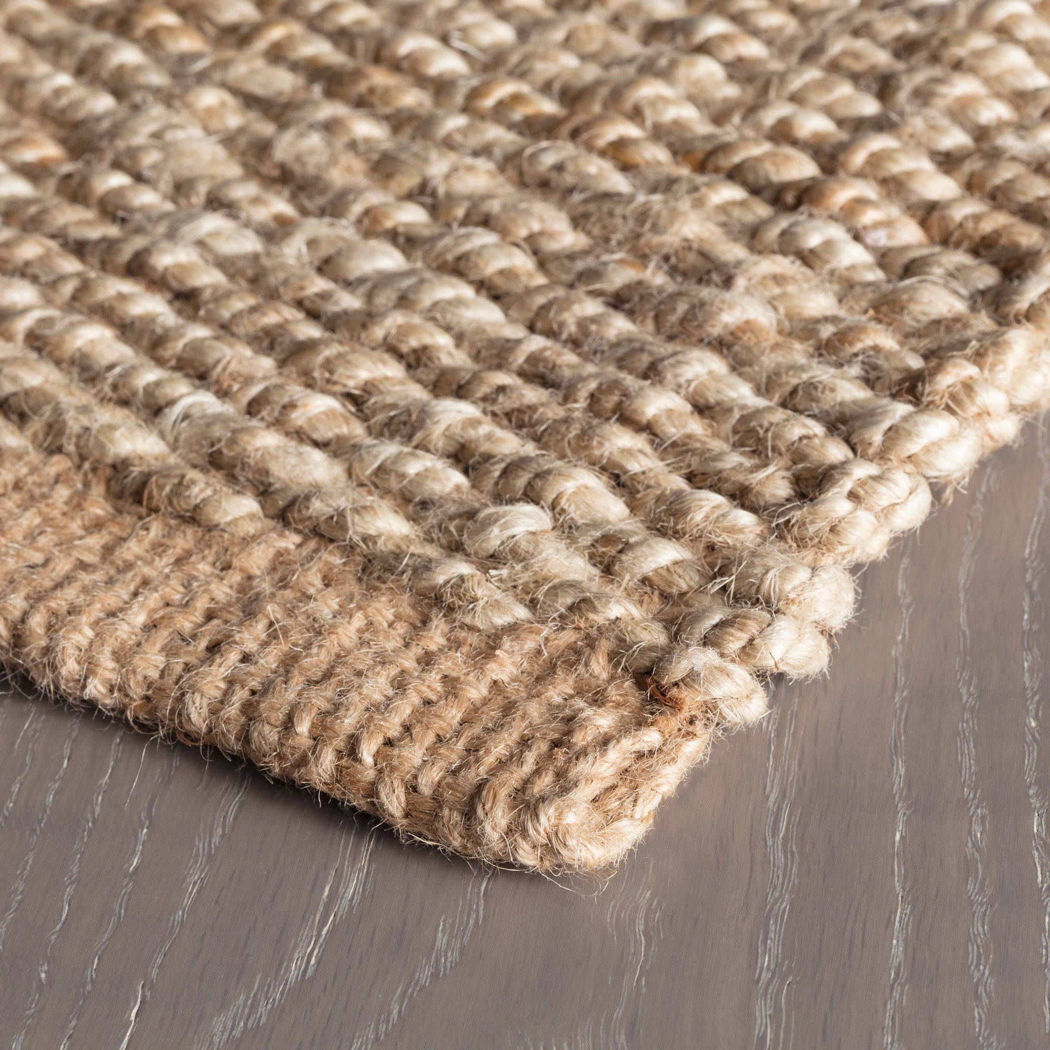 Jute Ticking Handwoven Rug RUGS - jute Dash & Albert