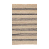 Jute Ticking Handwoven Rug RUGS - jute Dash & Albert Indigo 2' x 3'