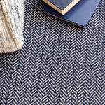 Herringbone Handwoven Cotton Rug RUGS - cotton Dash & Albert