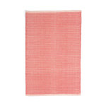 Herringbone Handwoven Cotton Rug RUGS - cotton Dash & Albert Coral 2' x 3'