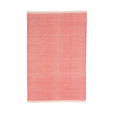 Herringbone Handwoven Cotton Rug RUGS - cotton Dash & Albert Coral 2' x 3'