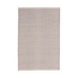 Herringbone Handwoven Cotton Rug RUGS - cotton Dash & Albert Dove Grey 2' x 3'