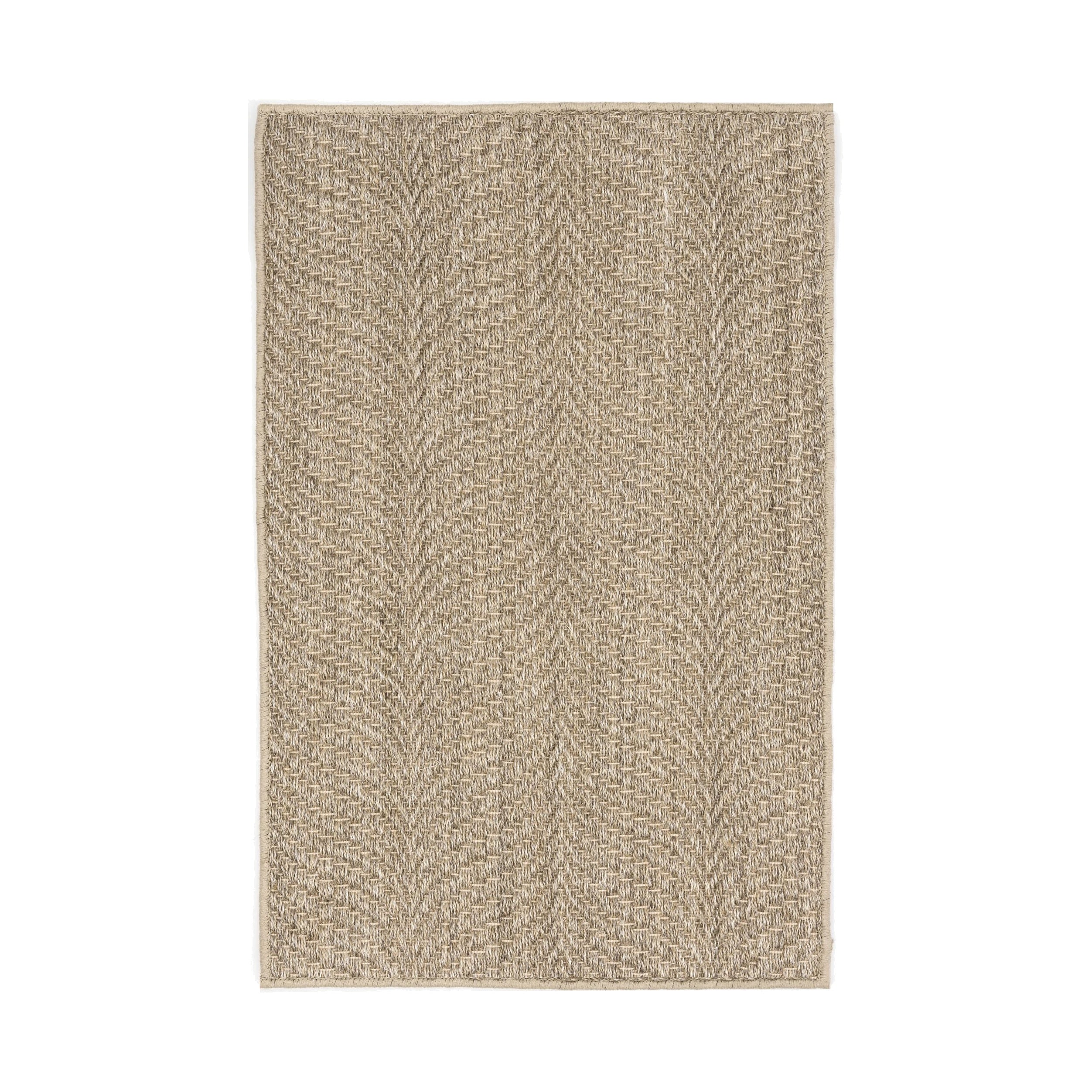 Wave Woven Sisal Rug RUGS - jute Dash & Albert Natural 2' x 3'
