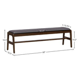 Remyx Upholstered Bench FURNITURE - benches LH IMPORTS