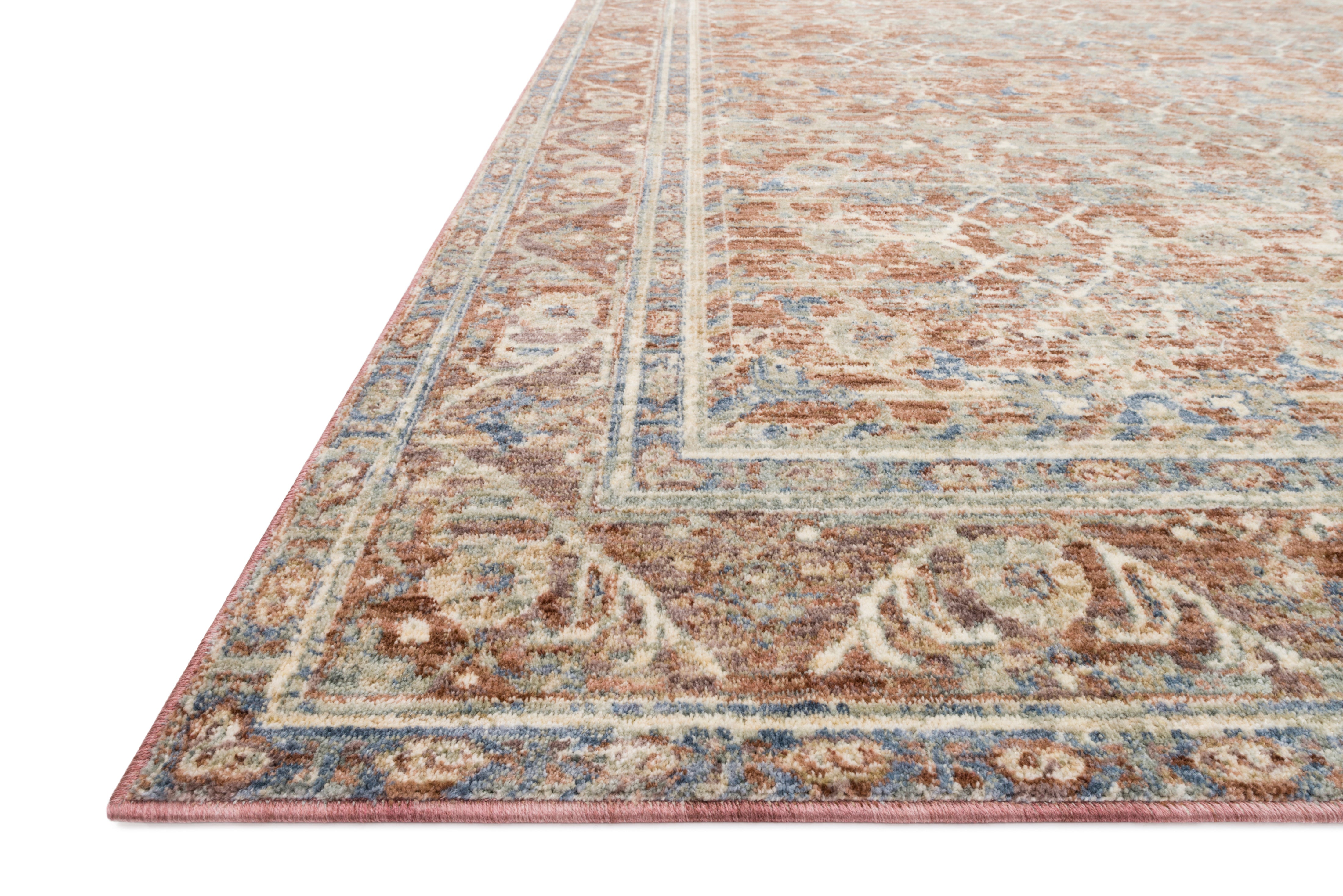 Loloi Revere Terracotta / Multi Rug RUGS - synthetic Loloi