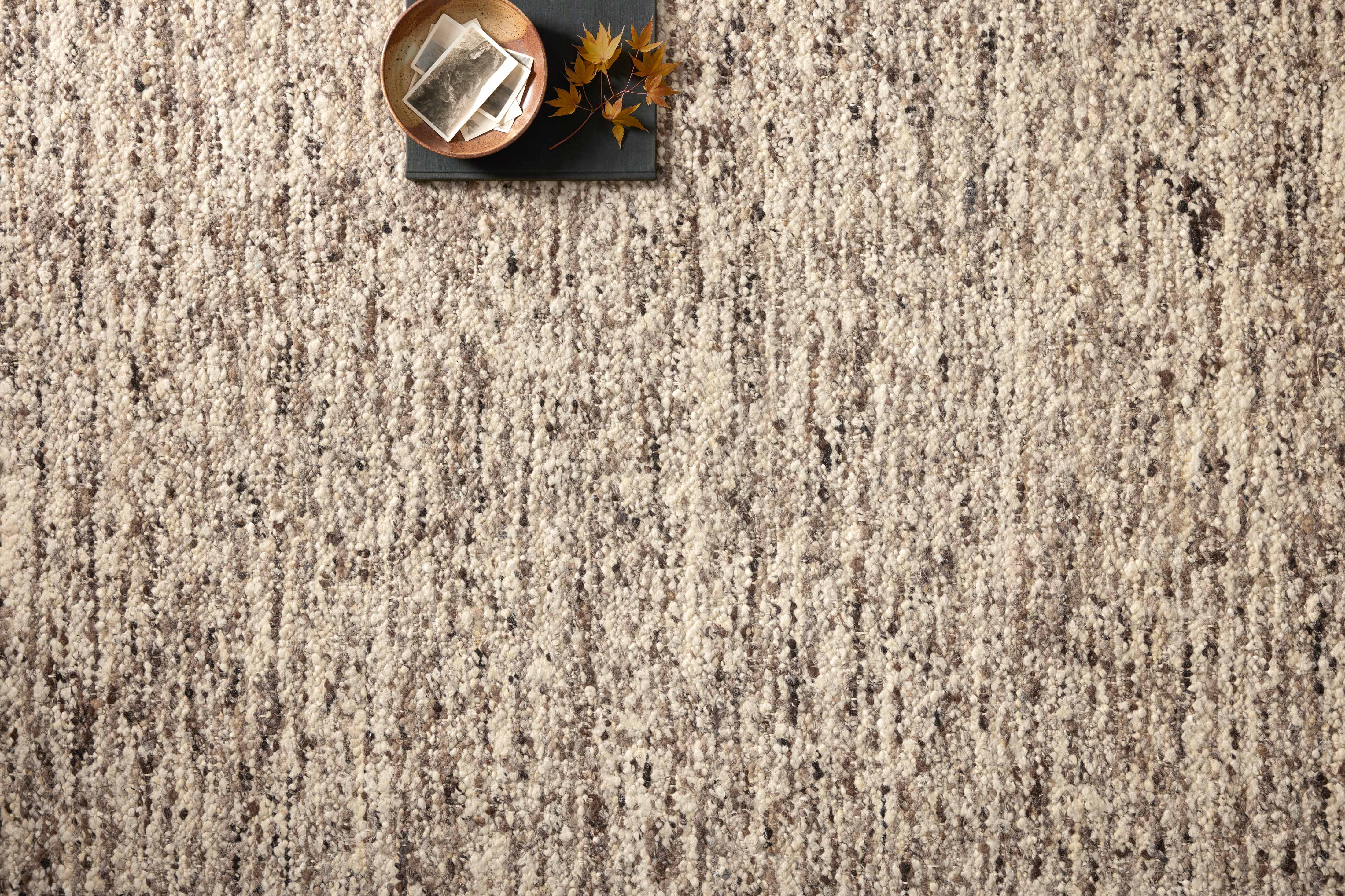 Reyla Granite / Mocha Rug RUGS - wool Loloi