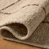 Magnolia Home x Loloi Ridge Oatmeal / Brown Rug - Rug & Weave