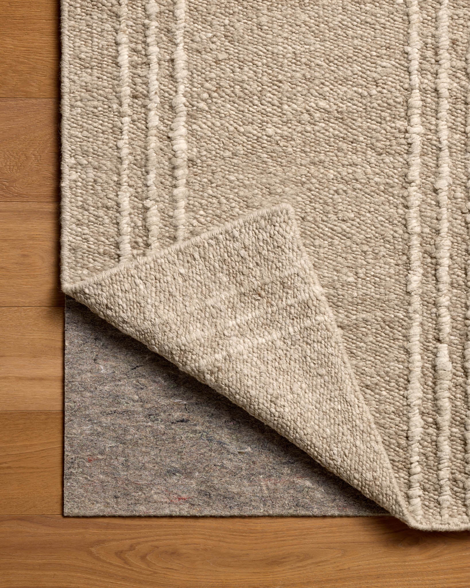 Magnolia Home x Loloi Ridge Natural / Oatmeal Rug - Rug & Weave
