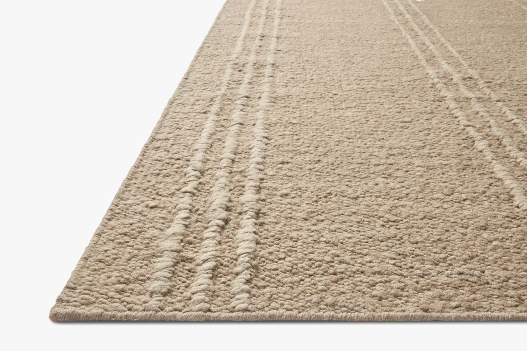 Magnolia Home x Loloi Ridge Natural / Oatmeal Rug - Rug & Weave