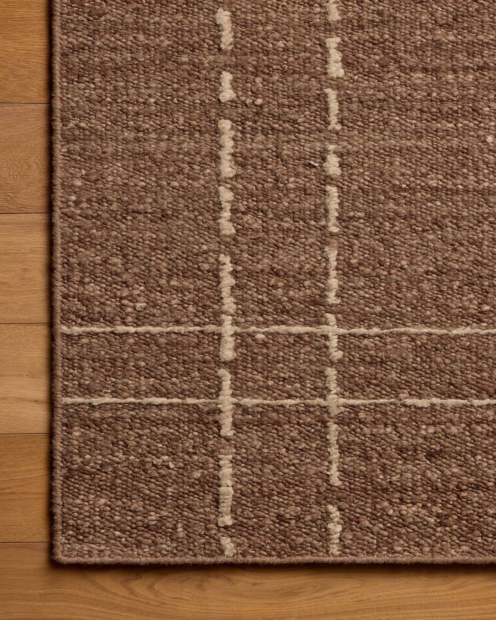 Magnolia Home x Loloi Ridge Lt. Brown / Beige Rug - Rug & Weave